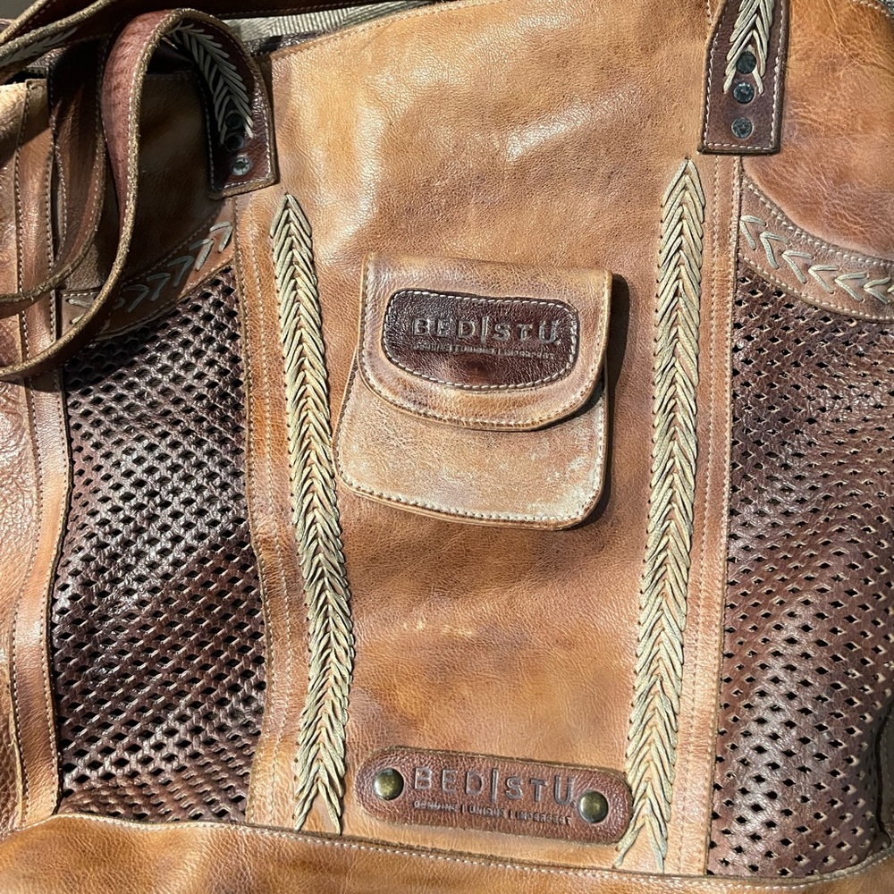 Bed Stu leather handbag with coin purse